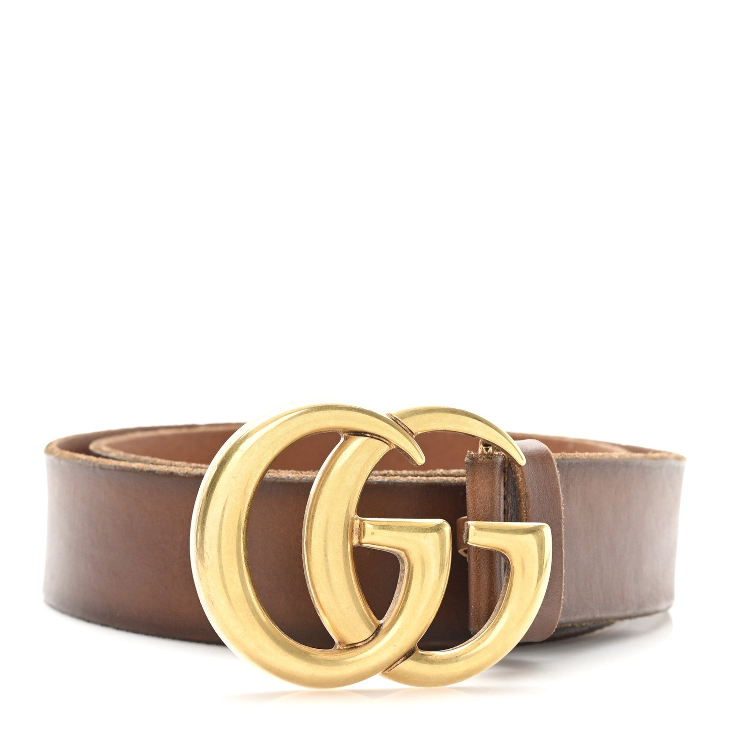 Gucci Faded Calfskin Double G 40mm Belt 85 34 Cuir 1 of 4