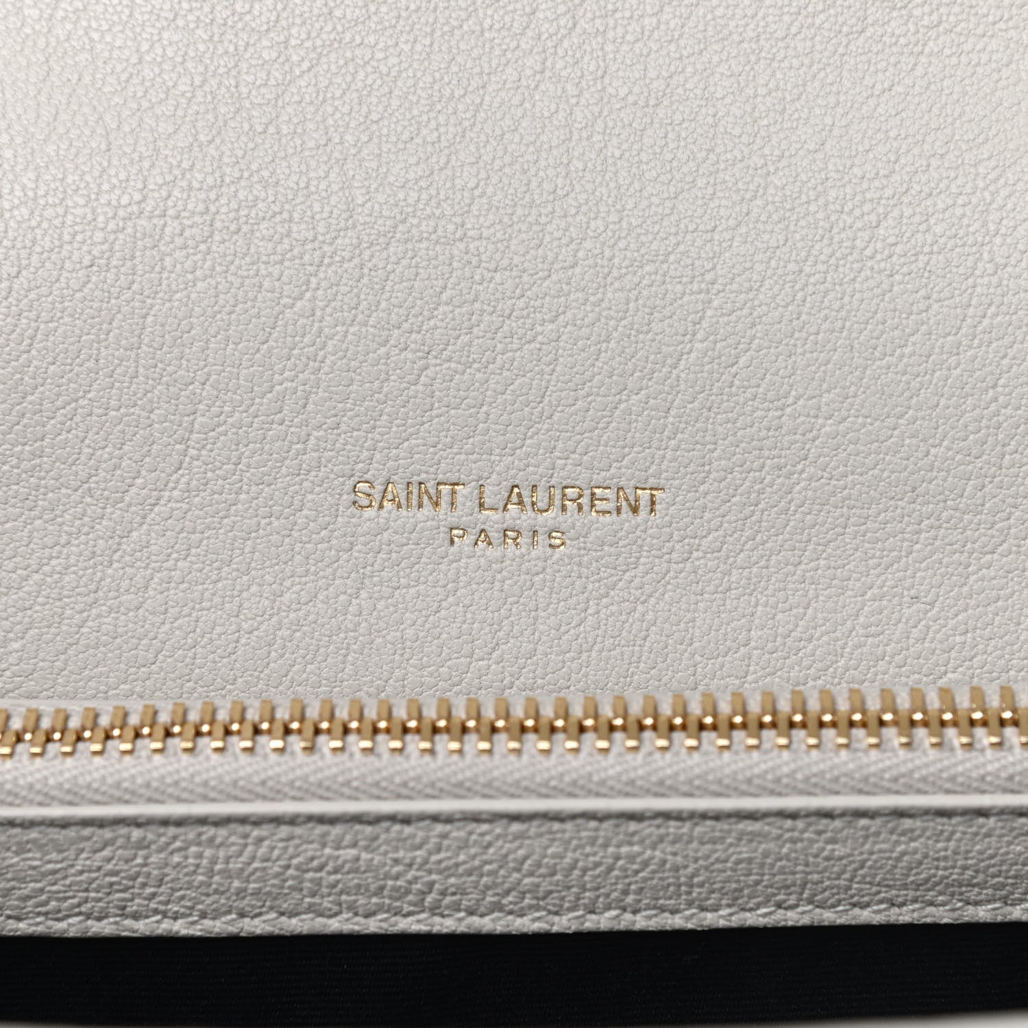 Saint Laurent Sheepskin Matelasse Chevron Monogram Medium College Bag Crema Soft 11 of 12