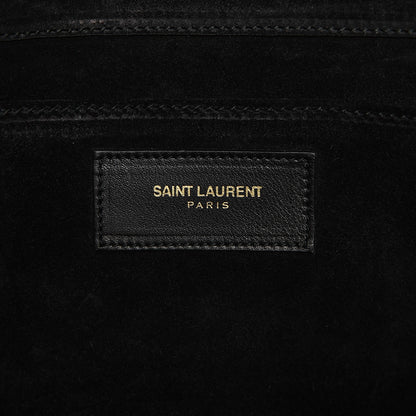 Saint Laurent Calfskin Classic Y Ligne Clutch Black 7 of 8