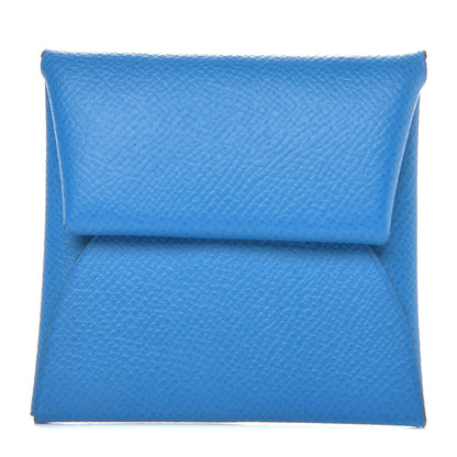 Hermes Epsom Bastia Coin Purse Bleu Zanzibar 1 of 8
