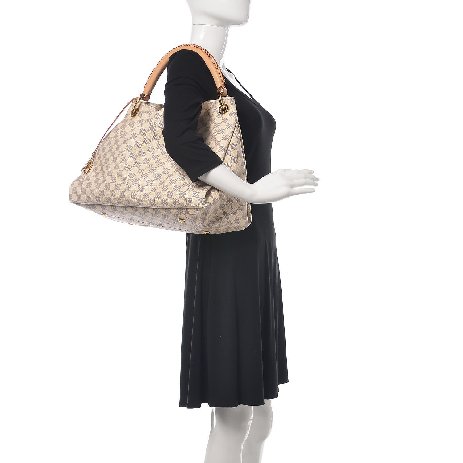 Louis Vuitton Damier Azur Artsy MM 2 of 11