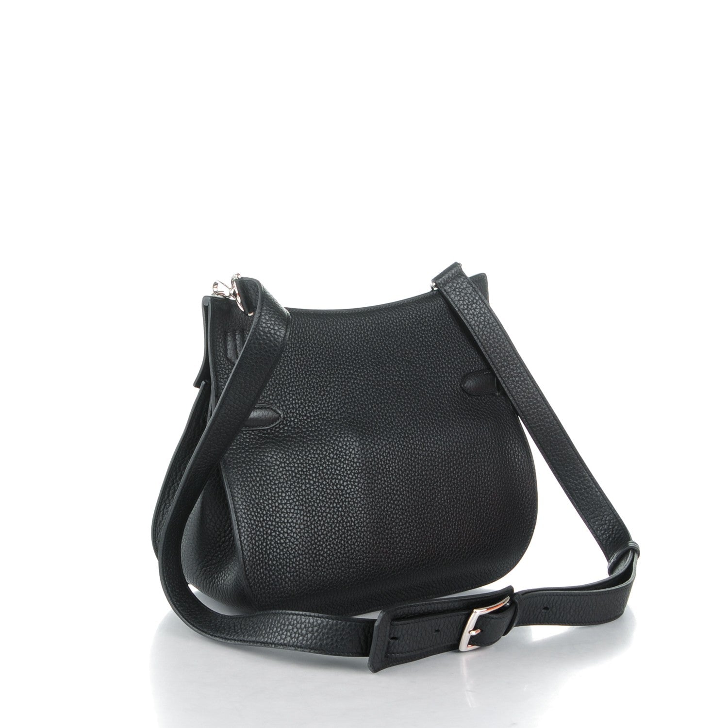 Hermes Taurillon Clemence Jypsiere 28 Black 3 of 9