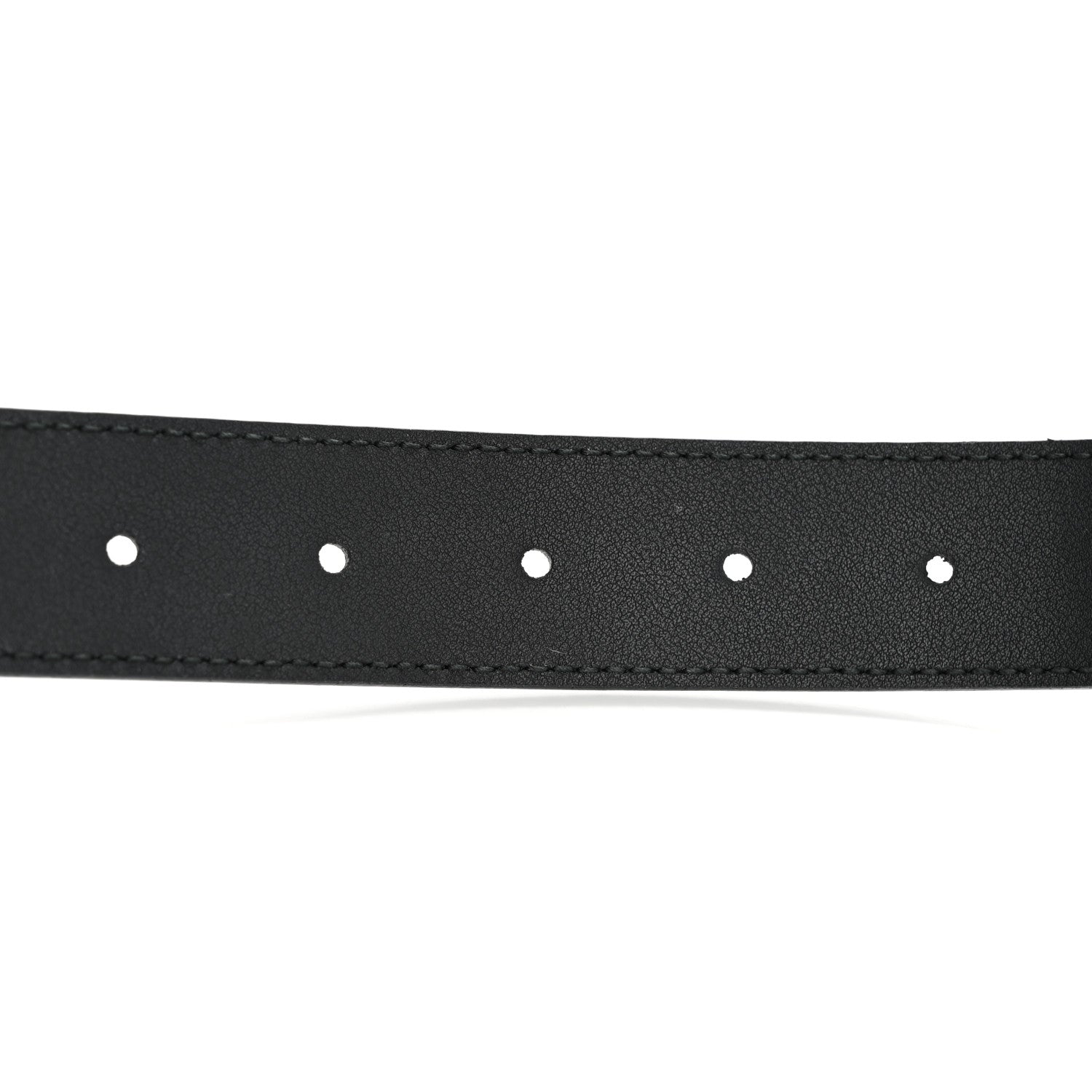 Gucci Calfskin Double G 30mm Belt 80 32 Black 4 of 5