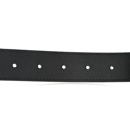 Gucci Calfskin Double G 30mm Belt 80 32 Black 4 of 5