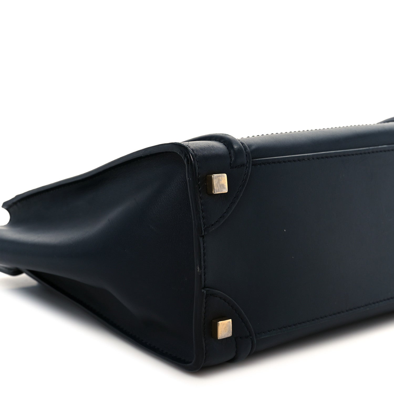 Celine Smooth Calfskin Micro Luggage Navy Blue 9 of 13