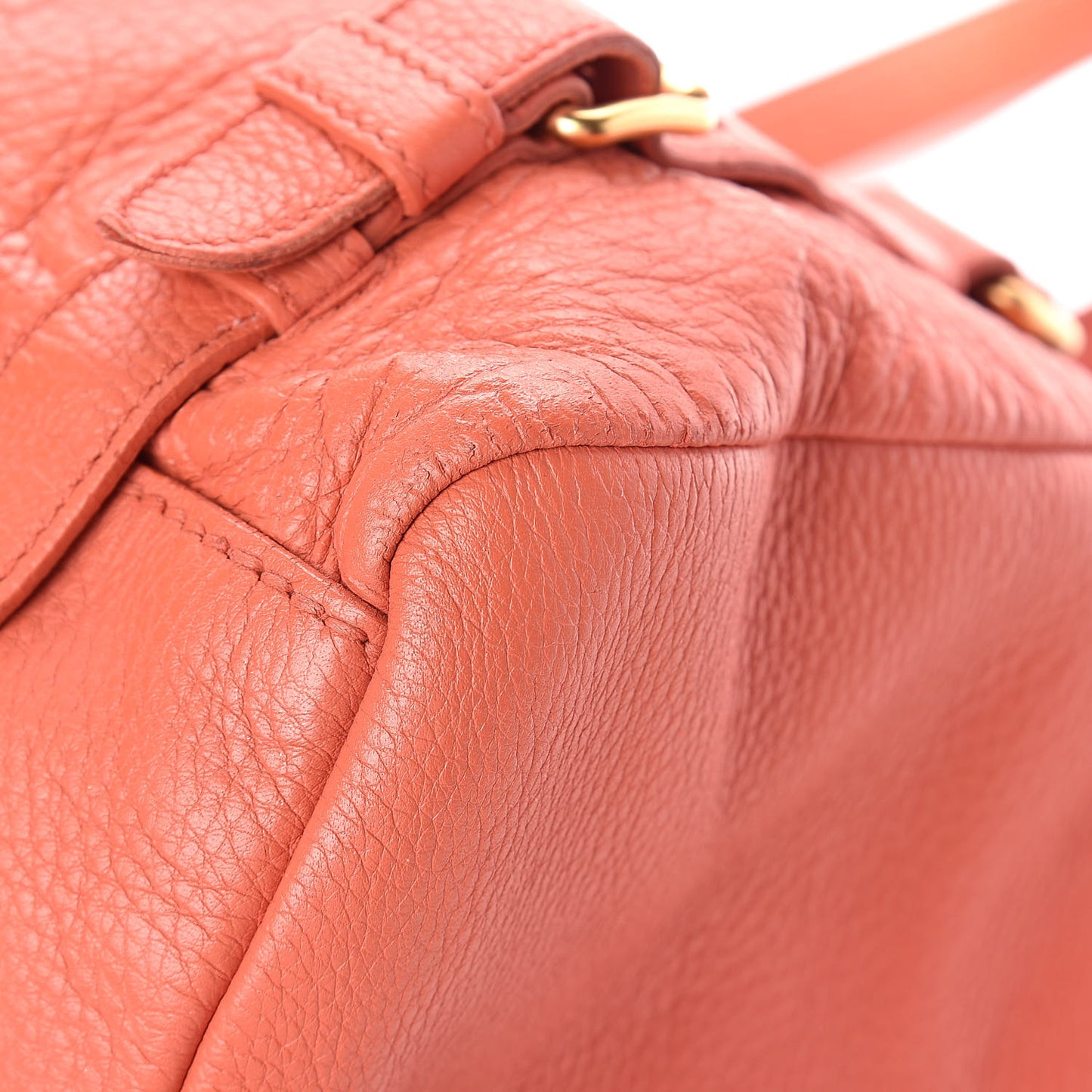 Cervo Antik Easy A Foldover Pushlock Satchel Corallo