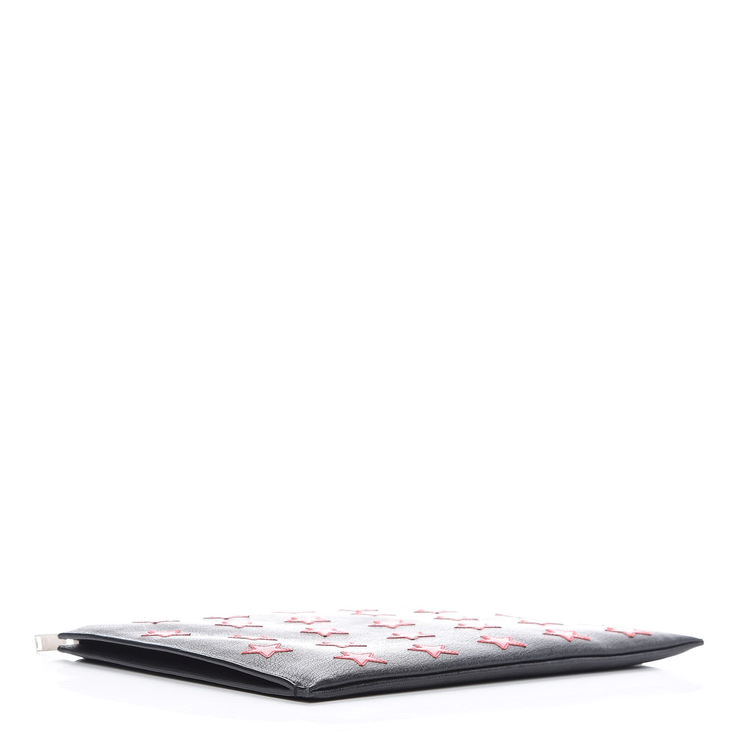 Saint Laurent Calfskin Star Rider iPad Pouch Black 4 of 11