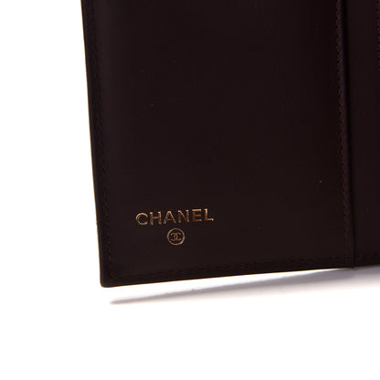 Chanel Caviar Quilted Long Flap Wallet Black 4 of 8
