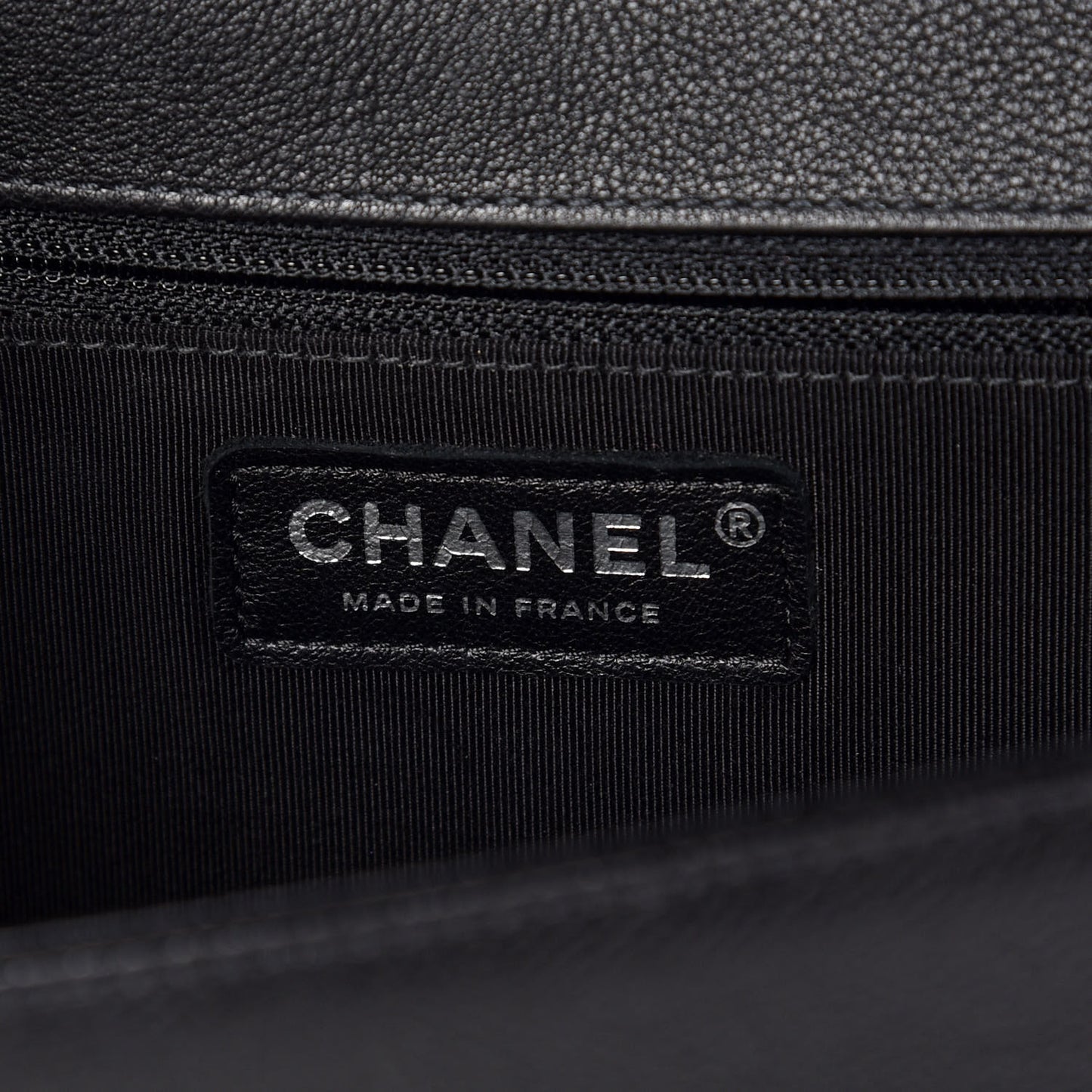 Calfskin Quilted New Medium Boy Flap Black