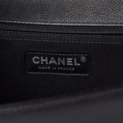 Chanel Calfskin Quilted New Medium Boy Flap Black 6 of 10