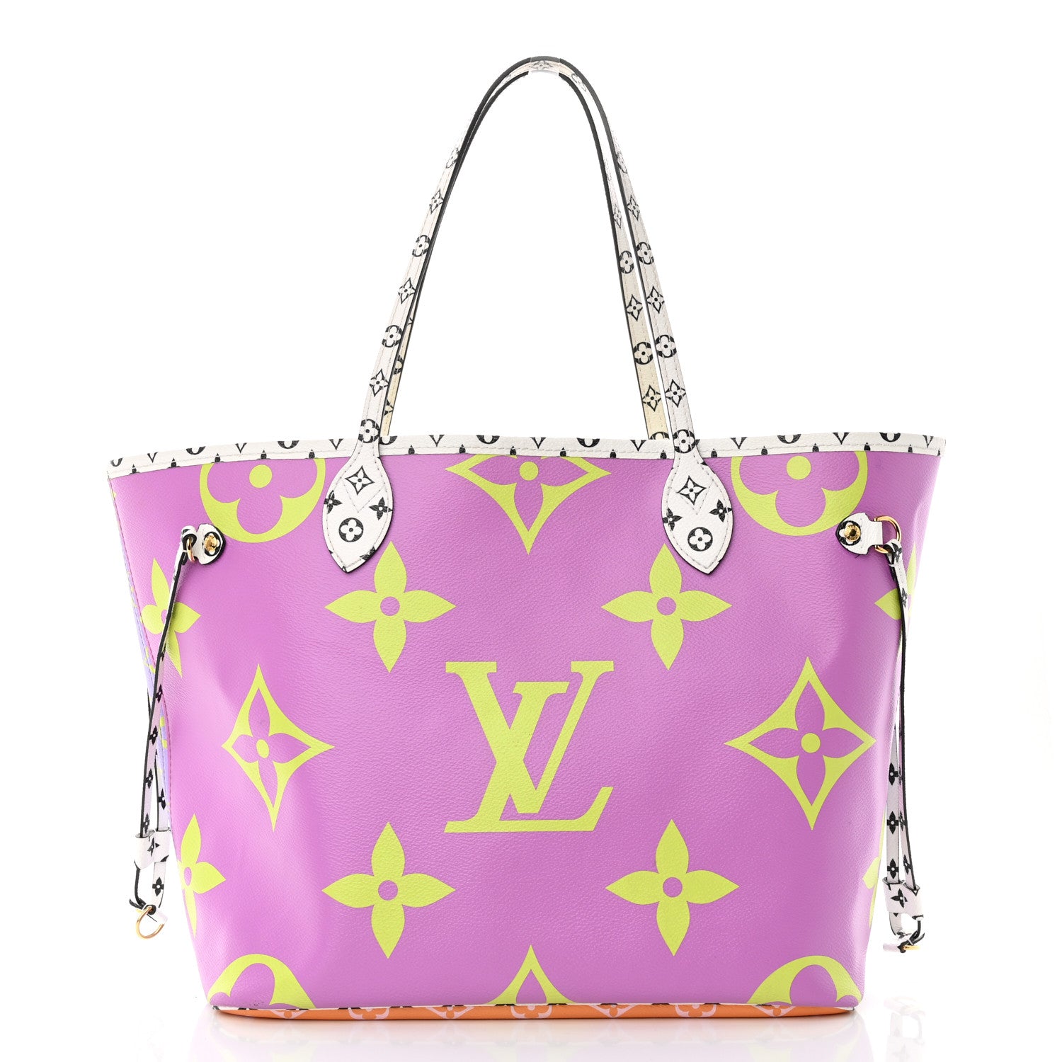 Louis Vuitton Monogram Giant Neverfull MM Pink Lilac 3 of 18