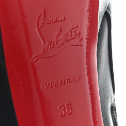 Christian Louboutin Calfskin Bianca Botta 140 Knee Boots 36 Black 6 of 12