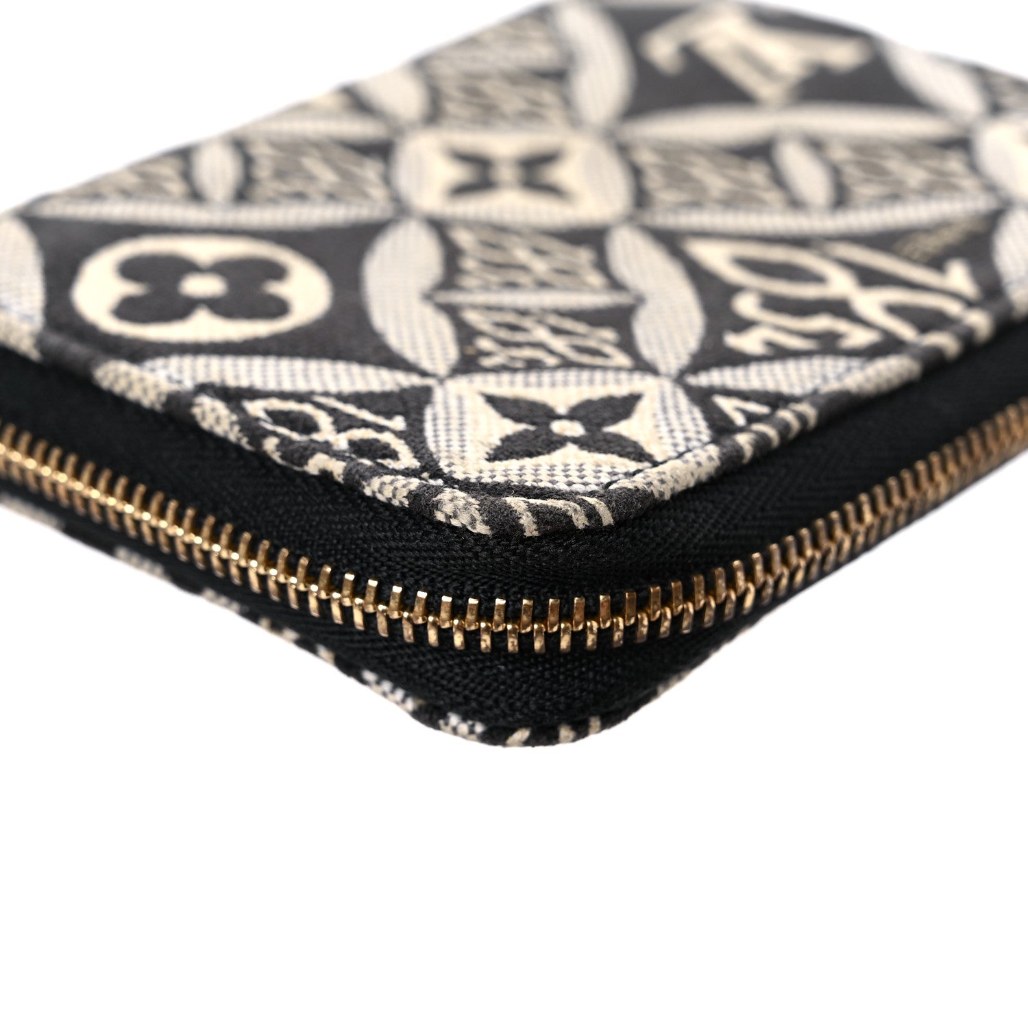 Louis Vuitton Jacquard Since 1854 Zippy Coin Purse Grey 9 of 16