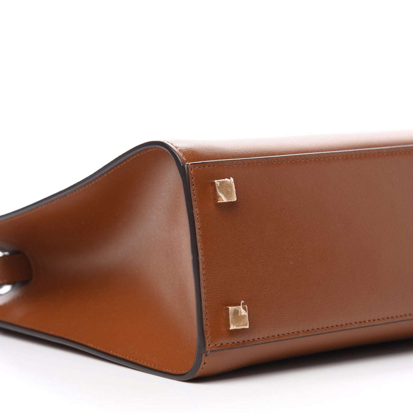 Calfskin Small Manhattan Shopper Tote Brick