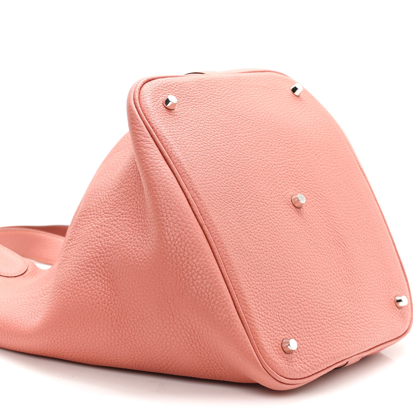 Taurillon Clemence Picotin Lock 26 GM Rose Thè