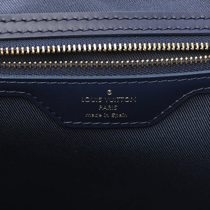 Louis Vuitton Monoglam Neverfull MM Blue 7 of 15