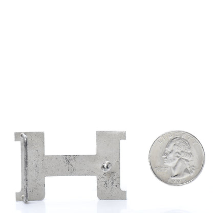 Hermes Polished Palladium Constance 24mm Belt Buckle Silver 2 of 6