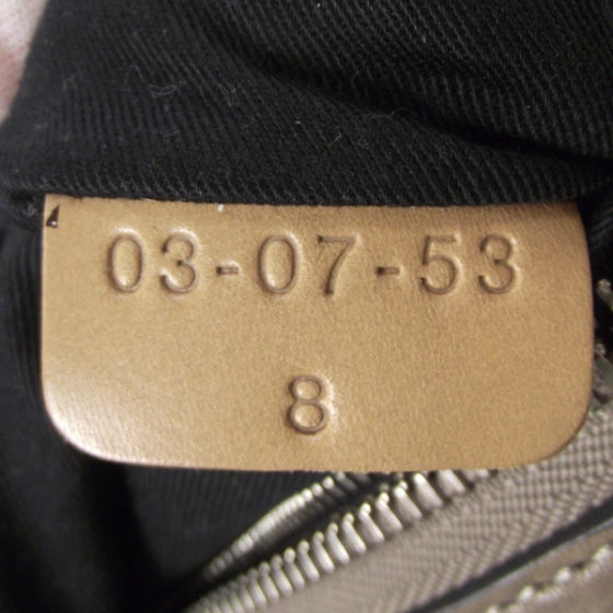 Leather Elvire Tote Taupe