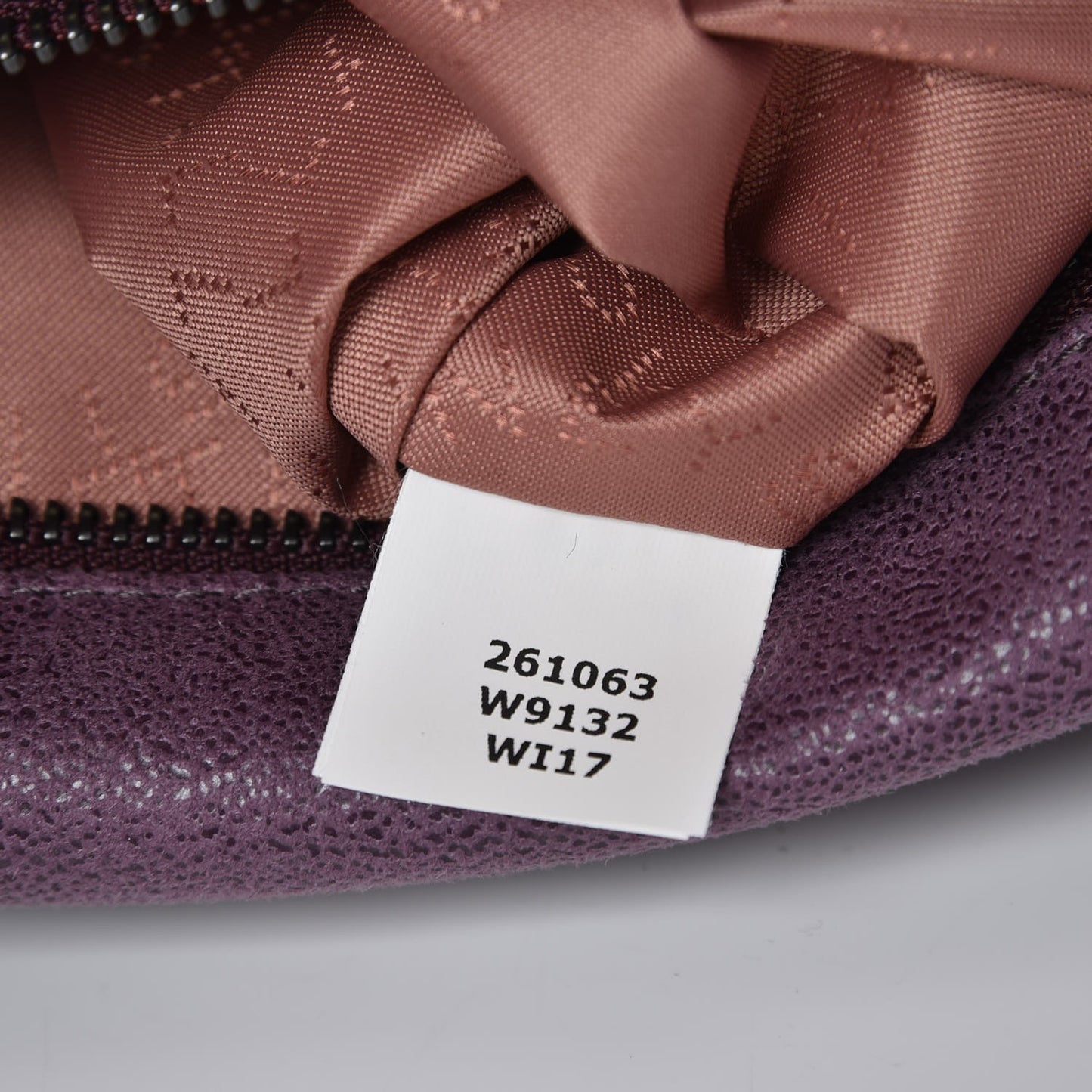 Shaggy Deer Small Falabella Tote Amethyst
