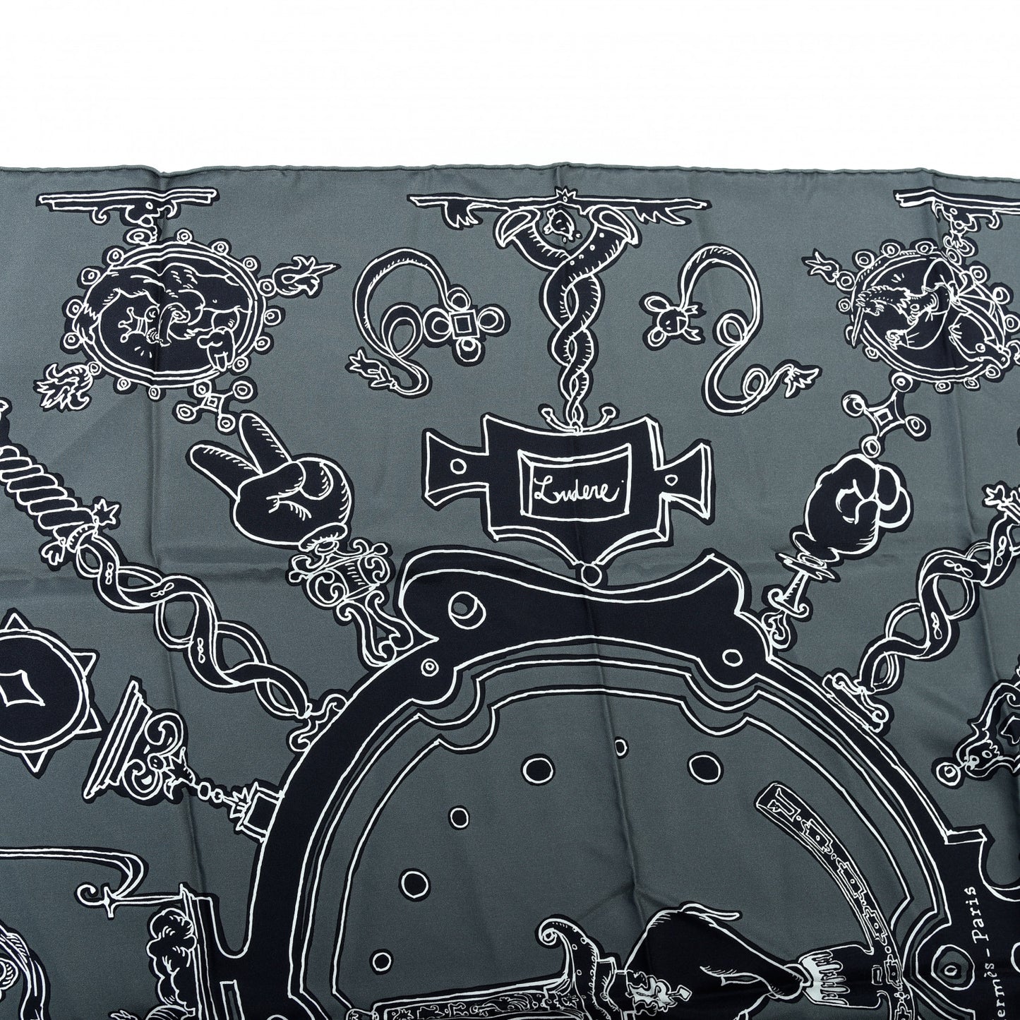 Silk Serio Ludere Scarf 90