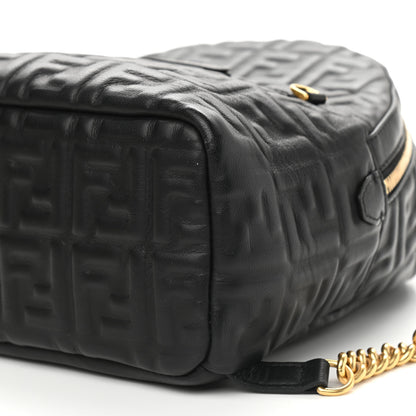 Fendi Nappa FF 1974 Embossed Mini Backpack Black 9 of 10