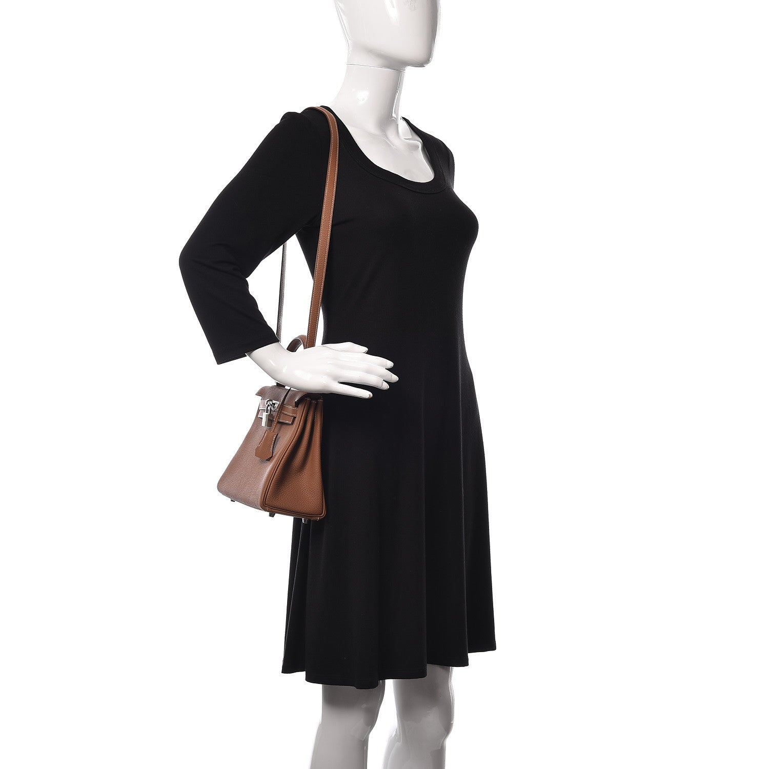 Hermes Togo Kelly Retourne 25 Gold 2 of 38