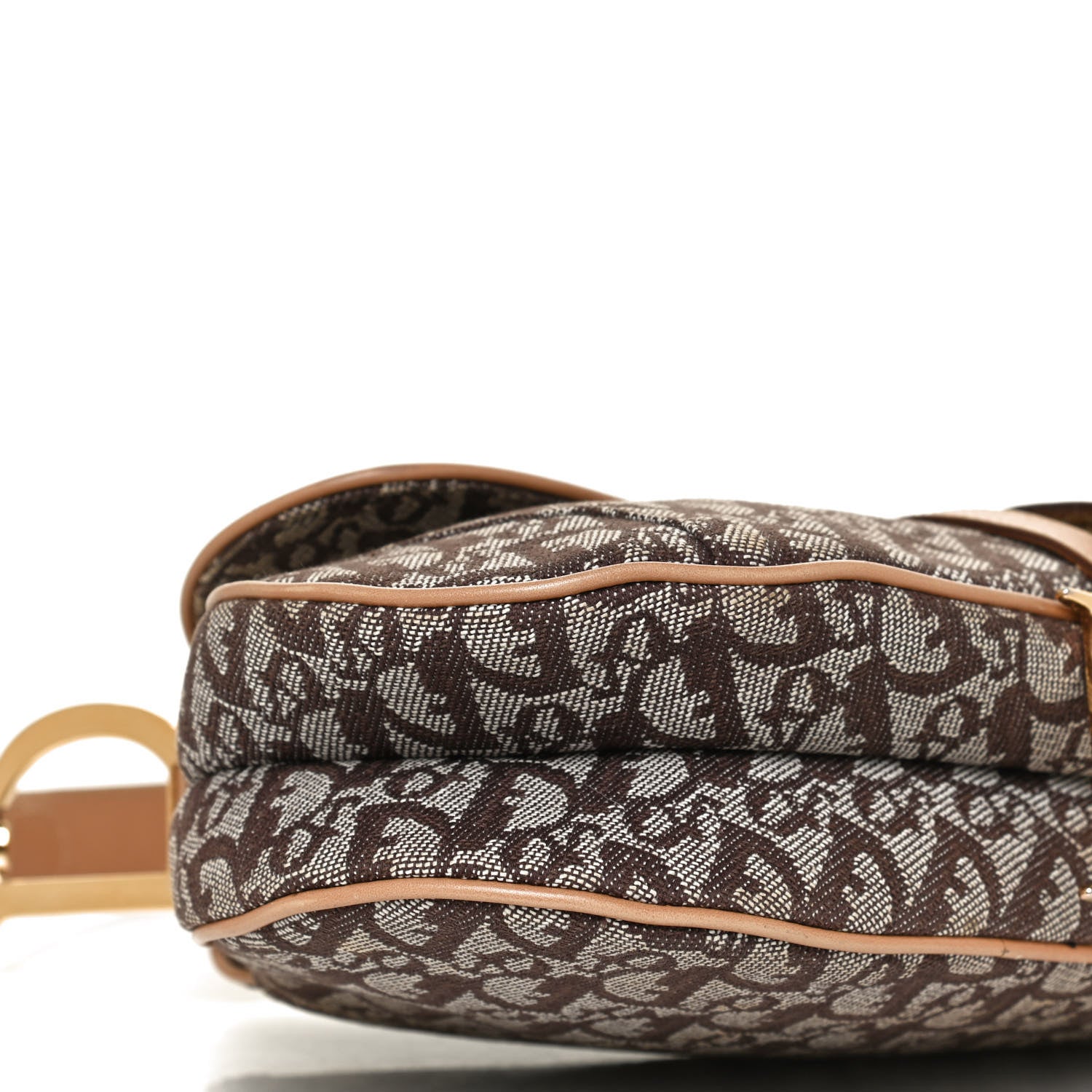 Christian Dior Monogram Saddle Bag Brown 9 of 10