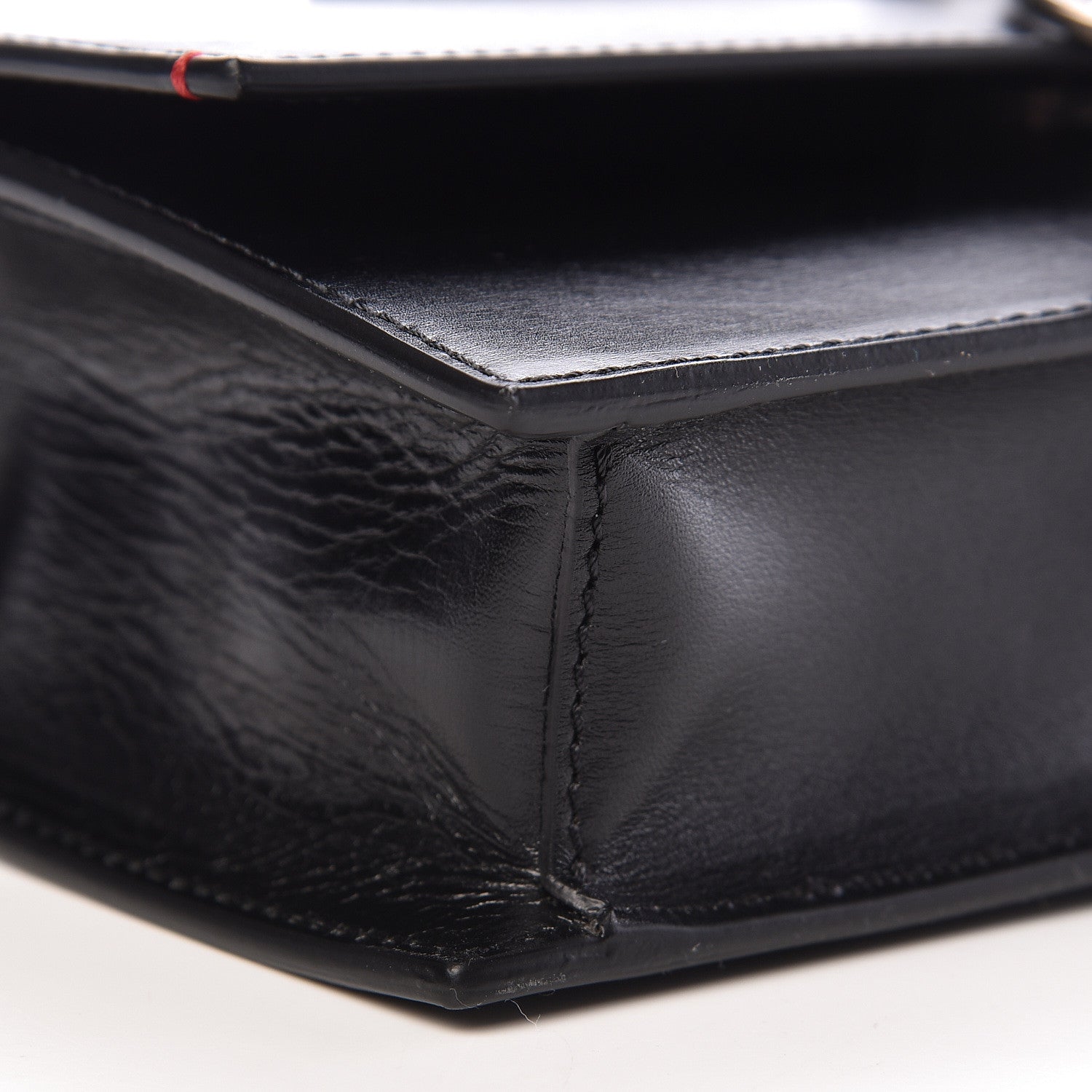 Valentino Garavani Calfskin VCase Shoulder Bag Black 9 of 11