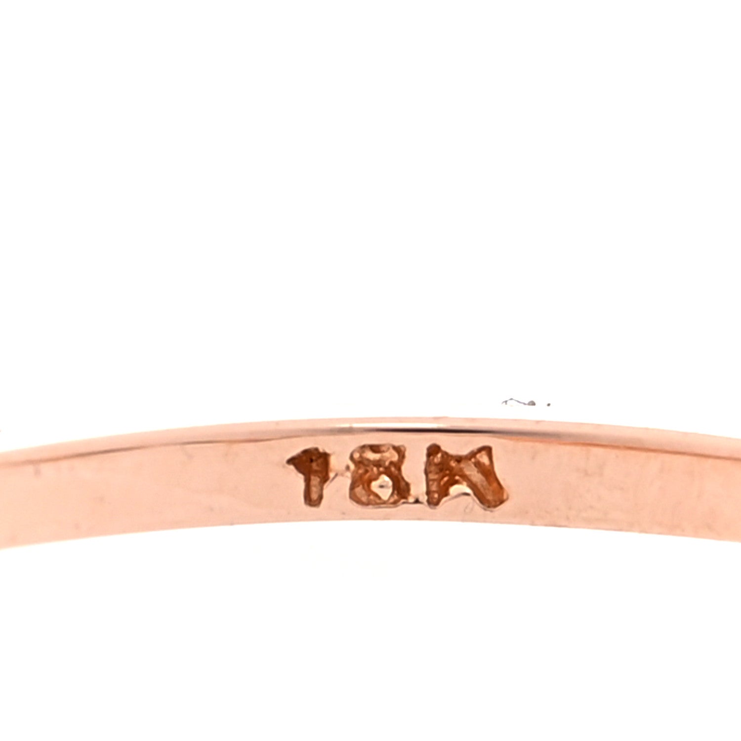 Suzanne Kalan 18K Rose Gold Diamond Thin Classic Baguette Ring 52 6 8 of 12