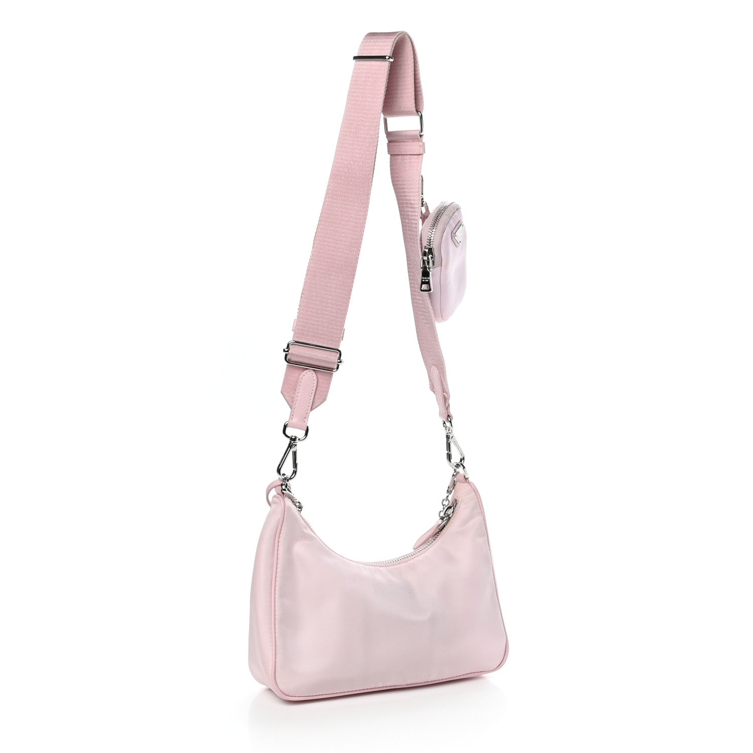 Prada Nylon Re-Edition 2005 Shoulder Bag Alabastro 3 of 16