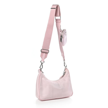 Prada Nylon Re-Edition 2005 Shoulder Bag Alabastro 3 of 16