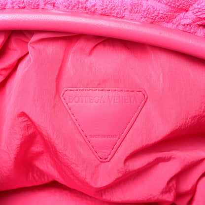 Bottega Veneta Sponge Fabric The Pouch Clutch Bonbon 6 of 10