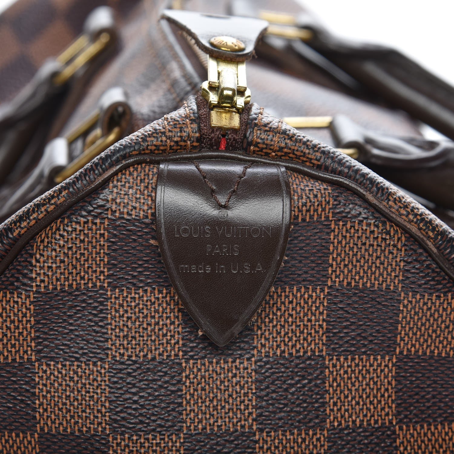 Louis Vuitton Damier Ebene Speedy 30 6 of 11