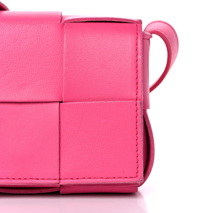 Bottega Veneta Lambskin Maxi Intrecciato Extra Mini Cassette Crossbody Bag Bon Bon 10 of 11