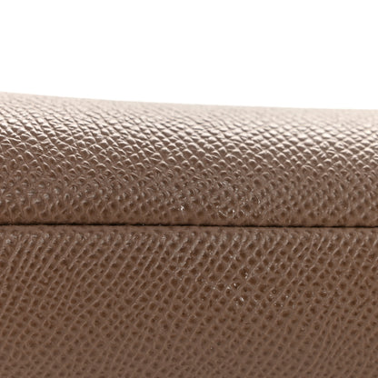 Christian Dior Grained Calfskin Saddle Bag Warm Taupe 12 of 12