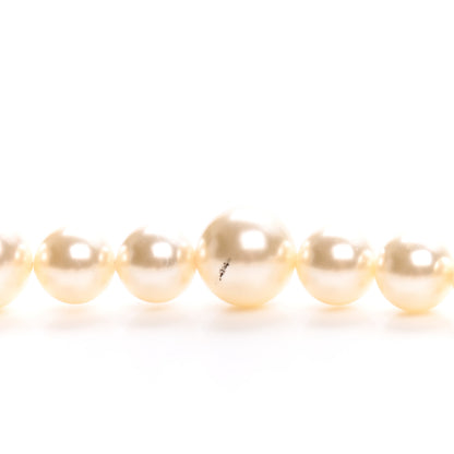Chanel Pearl CC Star Necklace Light Gold 4 of 5