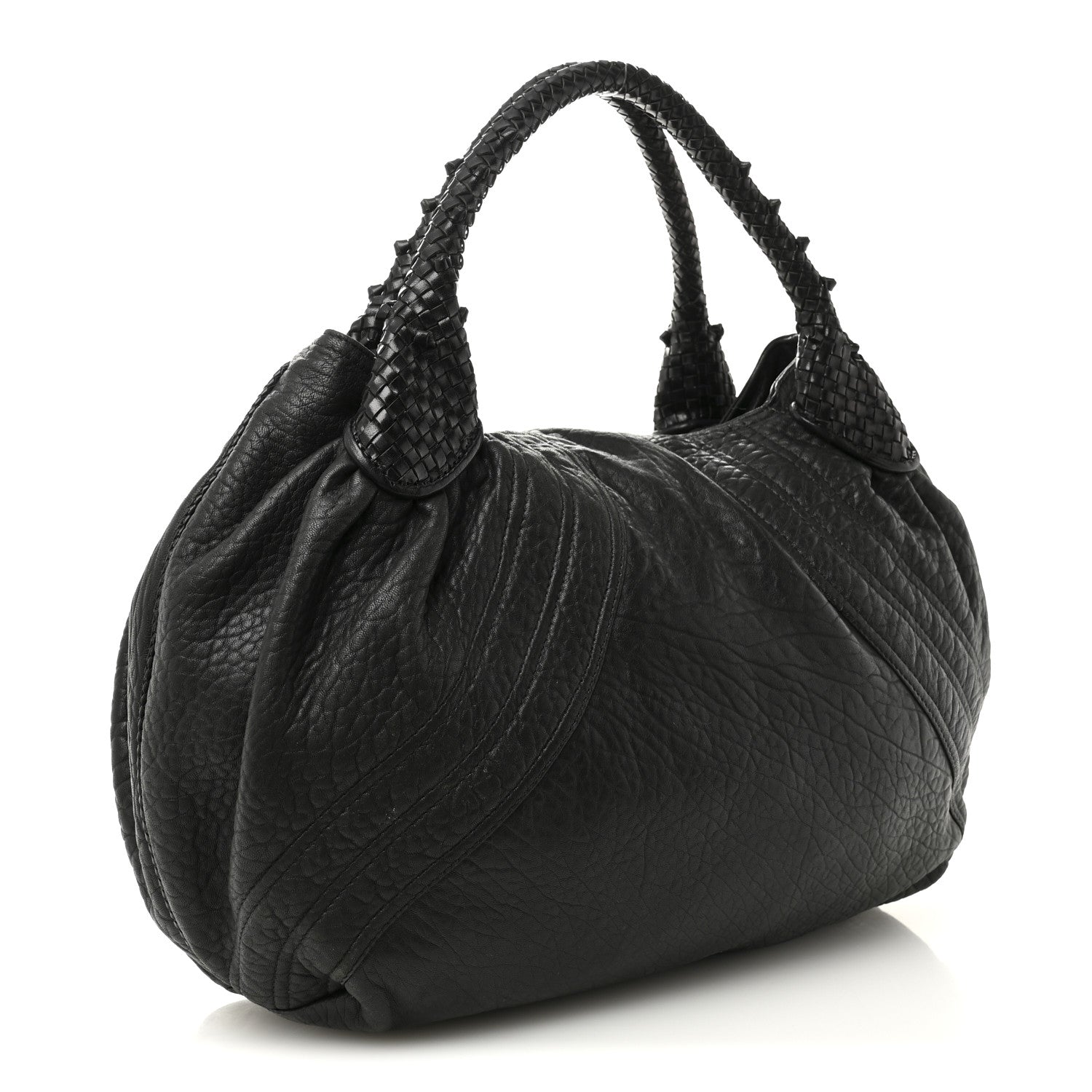 Fendi Nappa Nuvolata Spy Black 3 of 12