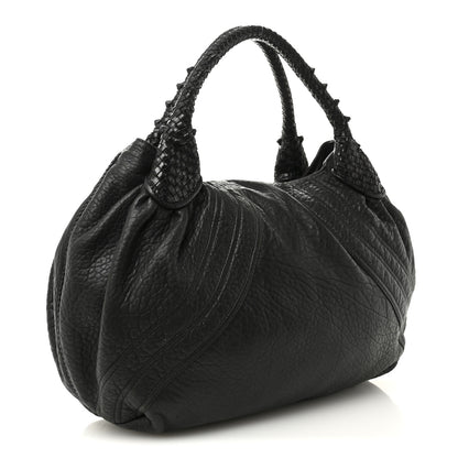 Fendi Nappa Nuvolata Spy Black 3 of 12