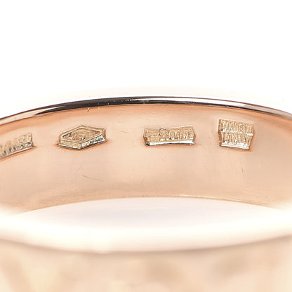 Bulgari 18K Rose Gold Diamond B.Zero1 Essential Band Ring 47 4 6 of 6