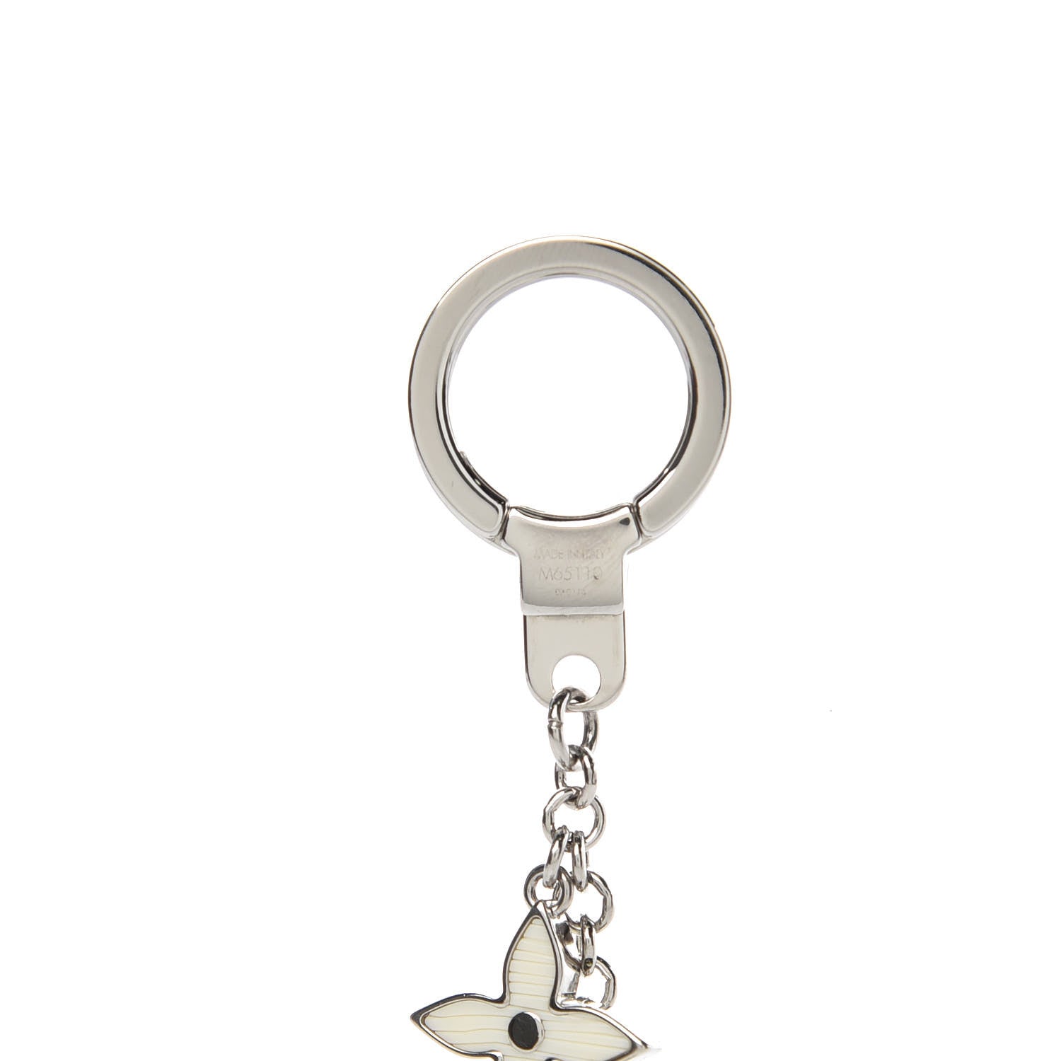 Louis Vuitton Fleur d'Epi Bag Charm Chain Ivory 5 of 5