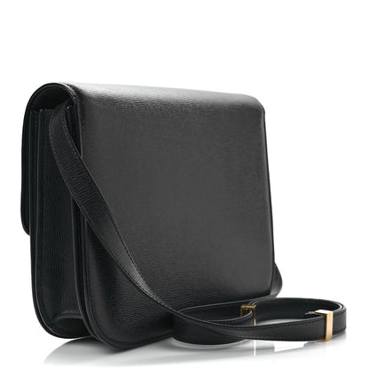 Celine Liege Calfskin Medium Classic Box Flap Bag Black 3 of 10