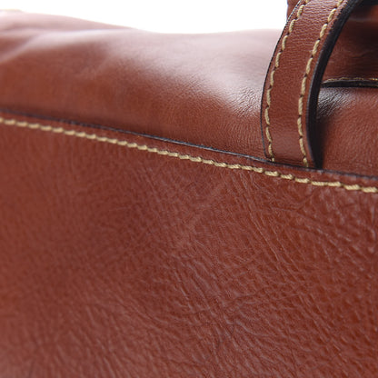 Chloe Calfskin Edith Satchel Ecureil Brown 10 of 10