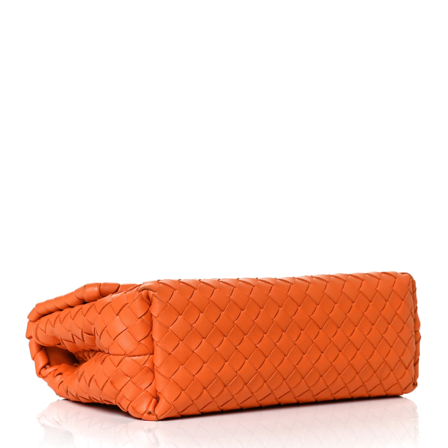 Nappa Intrecciato Small Olimpia Bag Orange