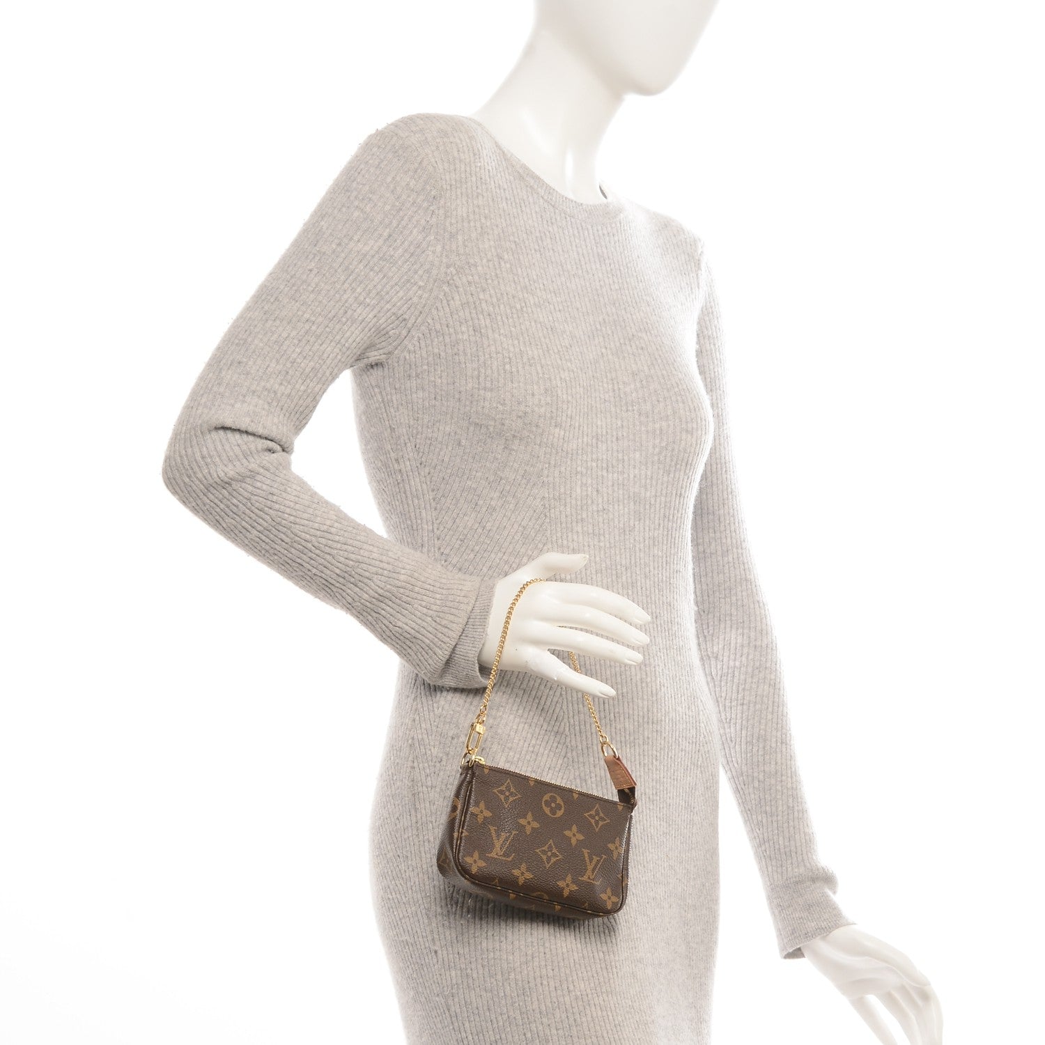 Louis Vuitton Monogram Mini Pochette Accessories 2 of 6