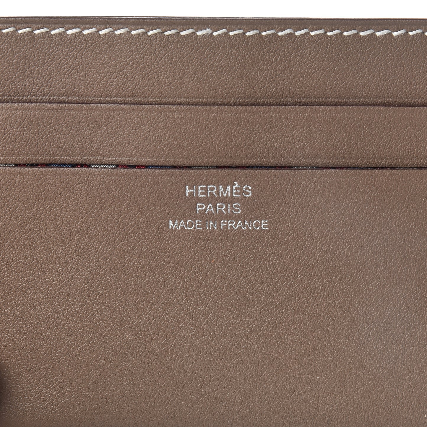 Swift Citizen Twill Card Case Etoupe Rouge Casaque Azur