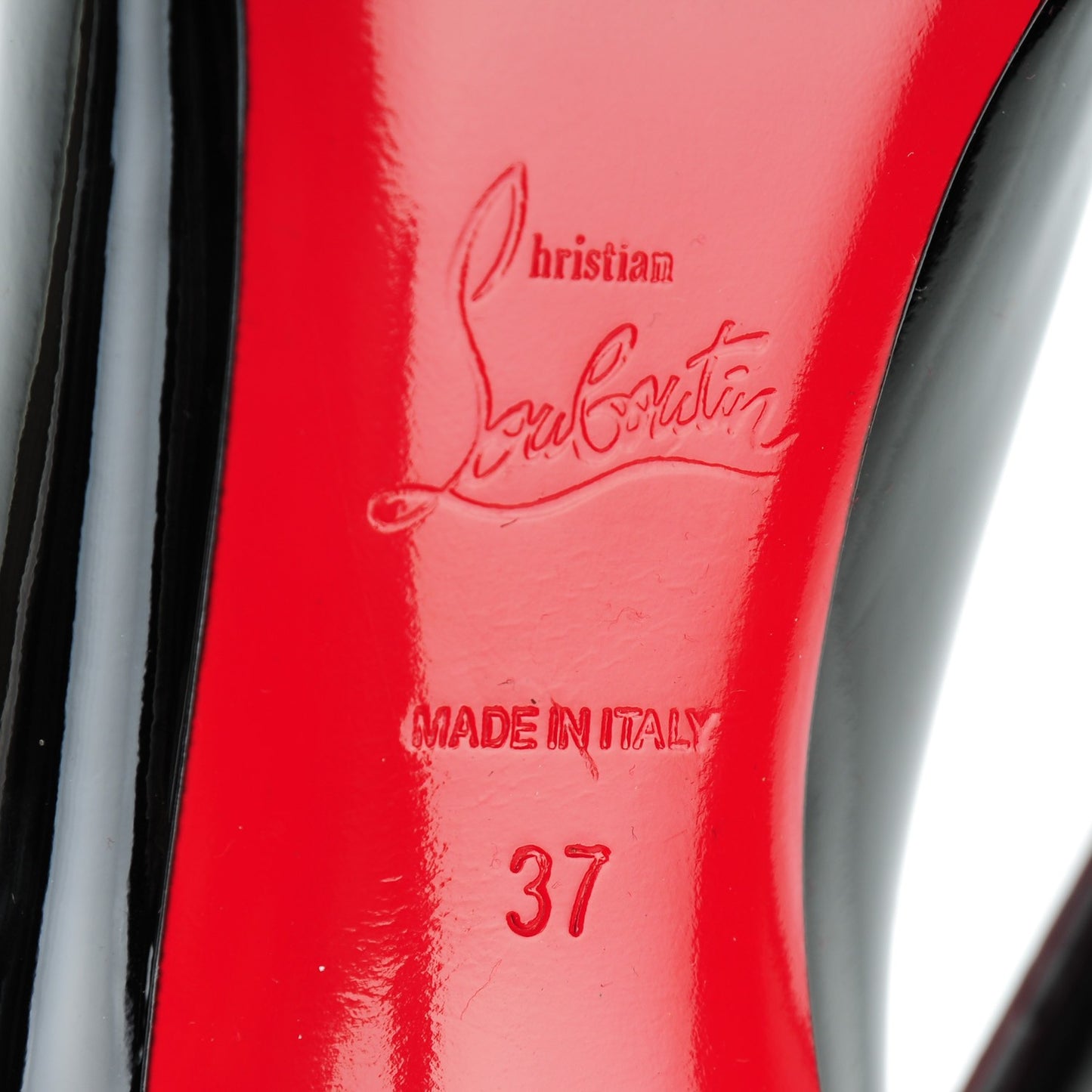 Patent Decollete 100 Pumps 37 Black