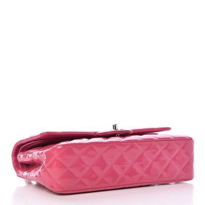 Chanel Patent Quilted Medium Double Flap Fuchsia 4 of 12