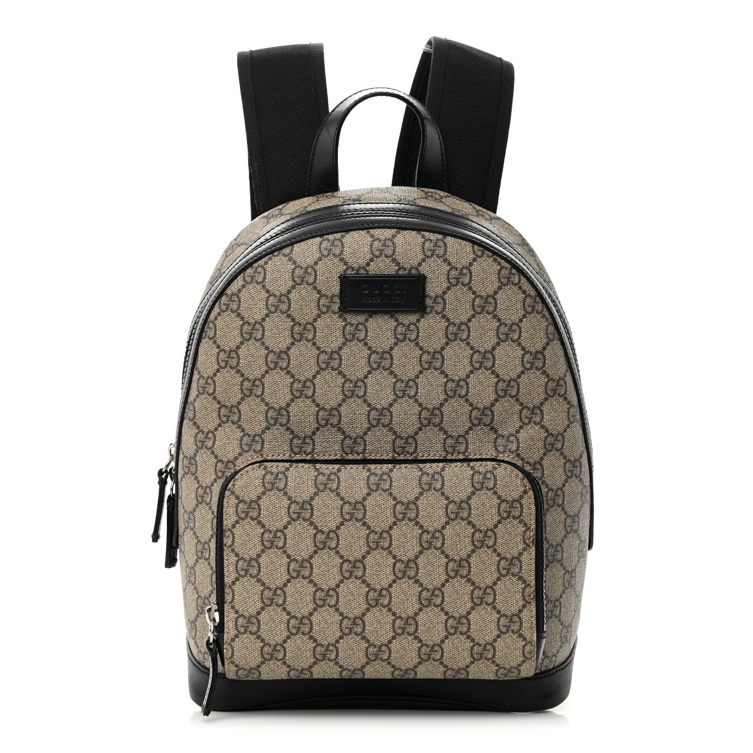 Gucci GG Supreme Monogram Small Eden Day Backpack Black 1 of 17