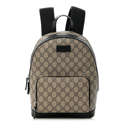 Gucci GG Supreme Monogram Small Eden Day Backpack Black 1 of 17