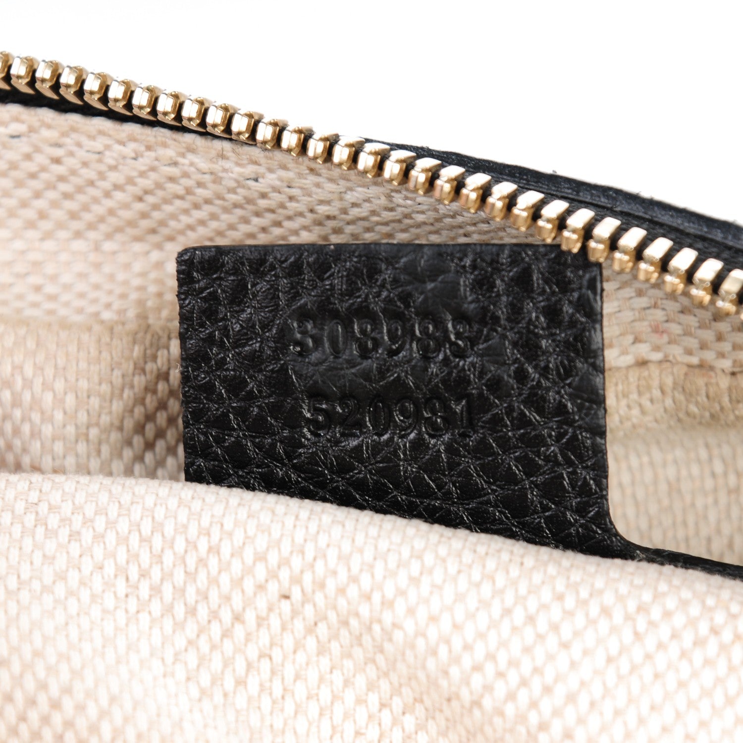 Gucci Pebbled Calfskin Small Soho Bowler Black 7 of 7